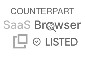 COUNTERPART - SaaS Browser Verified Badge