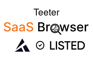 Teeter - SaaS Browser Verified Badge