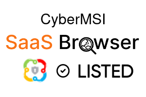 CyberMSI - SaaS Browser Verified Badge