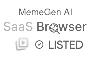 MemeGen AI - SaaS Browser Verified Badge