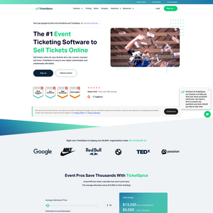 TicketSpice Screenshot