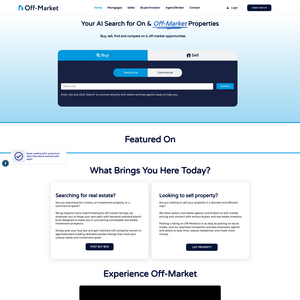 Off-Market Screenshot