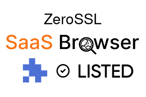 ZeroSSL - SaaS Browser Verified Badge