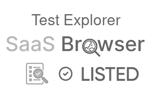 Test Explorer - SaaS Browser Verified Badge