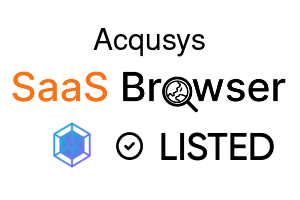 Acqusys - SaaS Browser Verified Badge