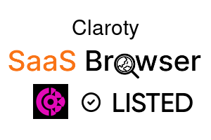 Claroty - SaaS Browser Verified Badge