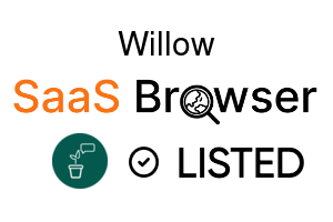 Willow - SaaS Browser Verified Badge