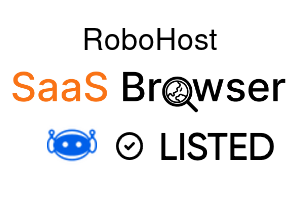 RoboHost - SaaS Browser Verified Badge