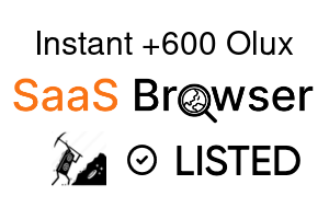 Instant +600 Olux - SaaS Browser Verified Badge