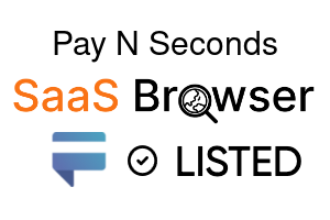 Pay N Seconds - SaaS Browser Verified Badge