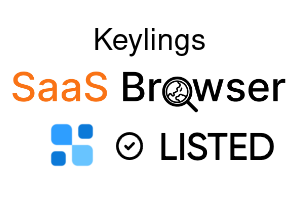 Keylings - SaaS Browser Verified Badge