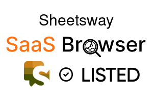 Sheetsway - SaaS Browser Verified Badge