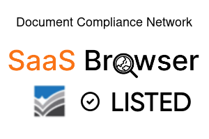 Document Compliance Network - SaaS Browser Verified Badge