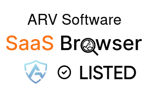 ARV Software - SaaS Browser Verified Badge
