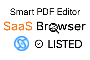 Smart PDF Editor - SaaS Browser Verified Badge