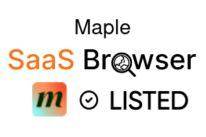 Maple - SaaS Browser Verified Badge