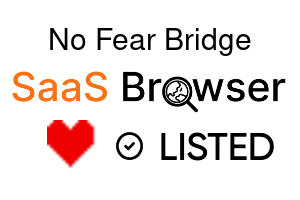 No Fear Bridge - SaaS Browser Verified Badge