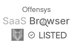 Offensys - SaaS Browser Verified Badge