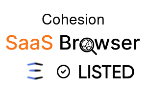 Cohesion - SaaS Browser Verified Badge