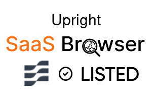 Upright - SaaS Browser Verified Badge