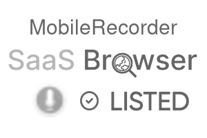 MobileRecorder - SaaS Browser Verified Badge