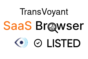 TransVoyant - SaaS Browser Verified Badge
