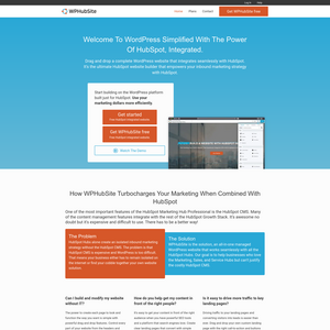 WPHubSite Screenshot