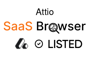 Attio - SaaS Browser Verified Badge