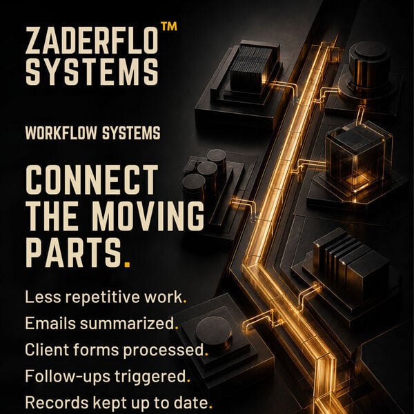 ZaderFlo Systems Screenshot 1