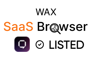 WAX - SaaS Browser Verified Badge