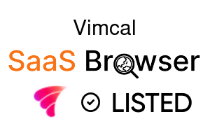 Vimcal - SaaS Browser Verified Badge