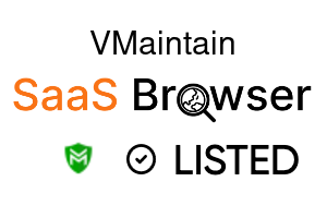 VMaintain - SaaS Browser Verified Badge