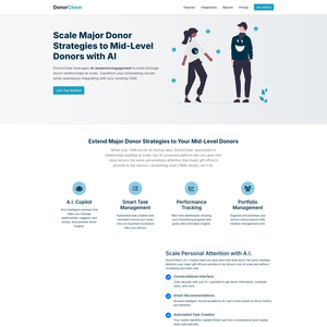 DonorCheer Screenshot