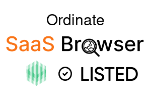 Ordinate - SaaS Browser Verified Badge