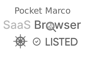 Pocket Marco - SaaS Browser Verified Badge