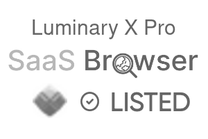 Luminary X Pro - SaaS Browser Verified Badge