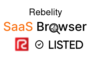 Rebelity - SaaS Browser Verified Badge