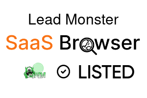 Lead Monster - SaaS Browser Verified Badge