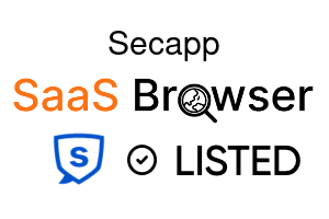 Secapp - SaaS Browser Verified Badge