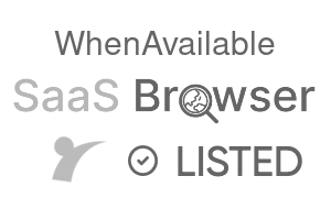 WhenAvailable - SaaS Browser Verified Badge