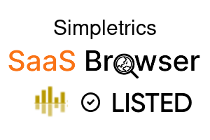 Simpletrics - SaaS Browser Verified Badge