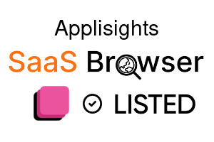 Applisights - SaaS Browser Verified Badge