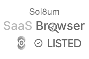 Sol8um - SaaS Browser Verified Badge