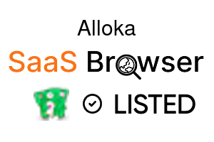 Alloka - SaaS Browser Verified Badge