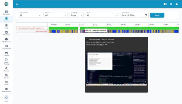WorkMoniQ Screenshot 7