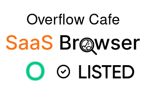Overflow Cafe - SaaS Browser Verified Badge