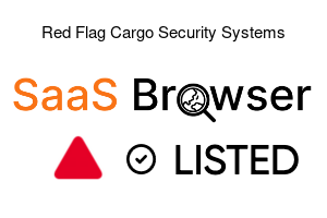 Red Flag Cargo Security Systems - SaaS Browser Verified Badge