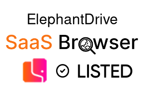 ElephantDrive - SaaS Browser Verified Badge