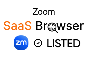 Zoom - SaaS Browser Verified Badge