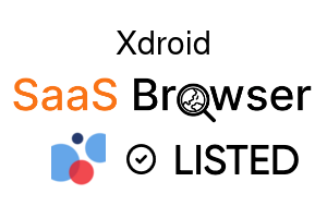 Xdroid - SaaS Browser Verified Badge